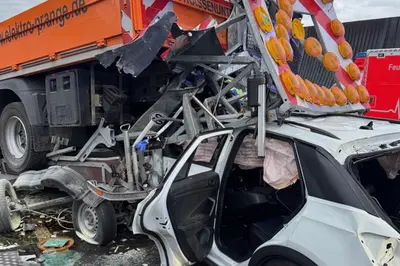 Schwerer Verkehrsunfall auf A2: Fahrer in Gelsenkirchen schwer verletzt
