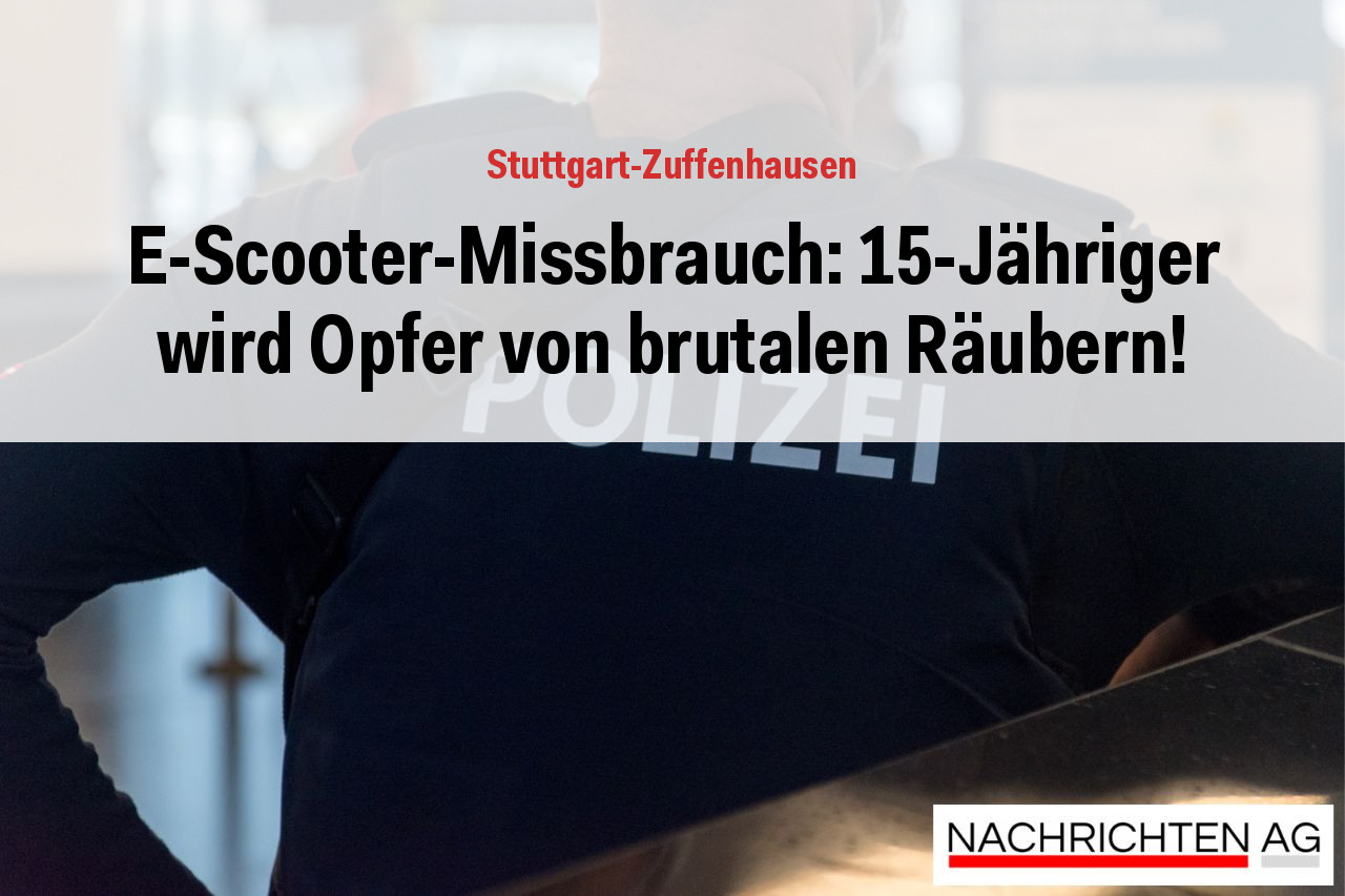 E-Scooter-Missbrauch: 15-Jähriger wird Opfer von brutalen Räubern!