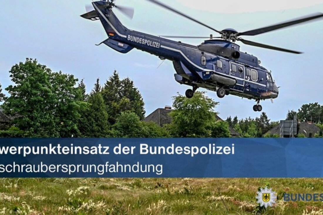 Die Bundespolizei führt an der deutsch-niederländischen Grenze einen Hubschraubersprung-Einsatz durch, um grenzüberschreitende Kriminalität und irreguläre Migration zu bekämpfen.