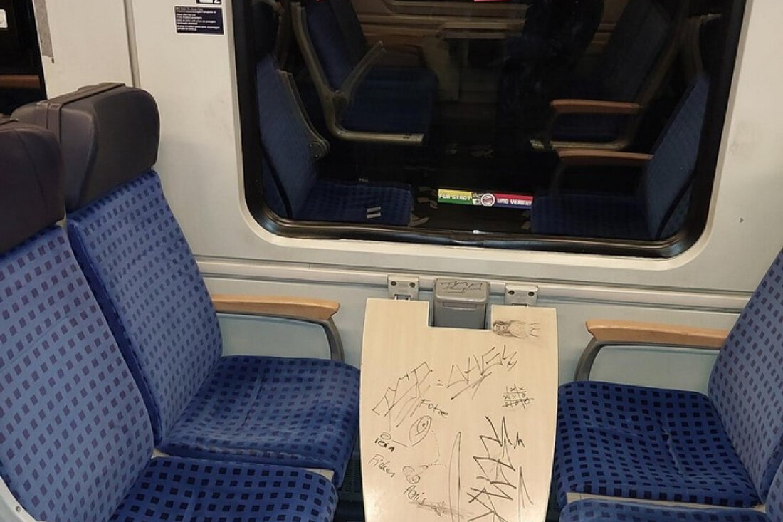 Fußball-Fans der SpVgg Unterhaching randalieren im Regionalzug nach dem Toto-Pokalfinale. Bundespolizei ermittelt wegen Sachbeschädigung.
