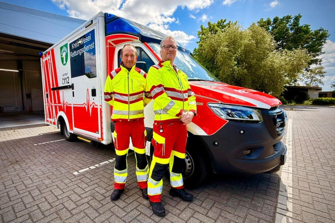 Der Rettungswagen "RTW Voerde 2" stärkt seit Juni 2024 die notfallmedizinische Versorgung in Dinslaken und Voerde.