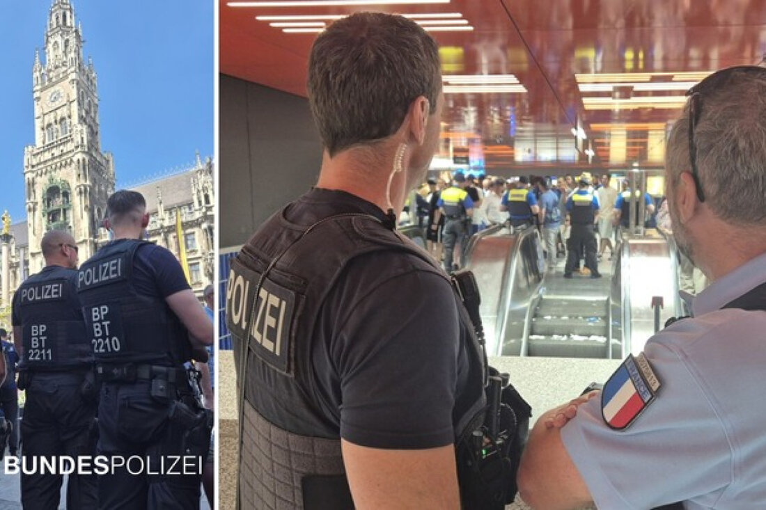 Bundespolizei München bilanziert erfolgreiche Einsätze beim Champions League-Finale: über 200 Beamte im Einsatz, kaum Probleme im Bahnbereich.