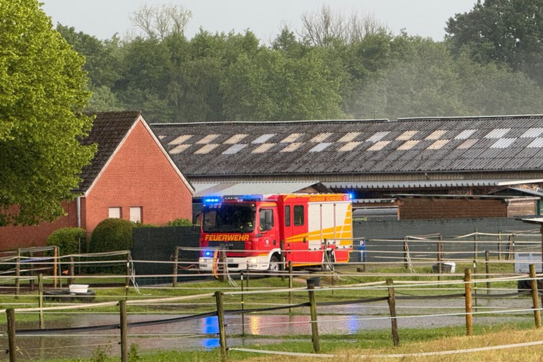 Heftiger Starkregen führte am 31. Mai in Schwalmtal zu 13 Einsätzen der Feuerwehr. Keller vollgelaufen, Straßen überflutet.