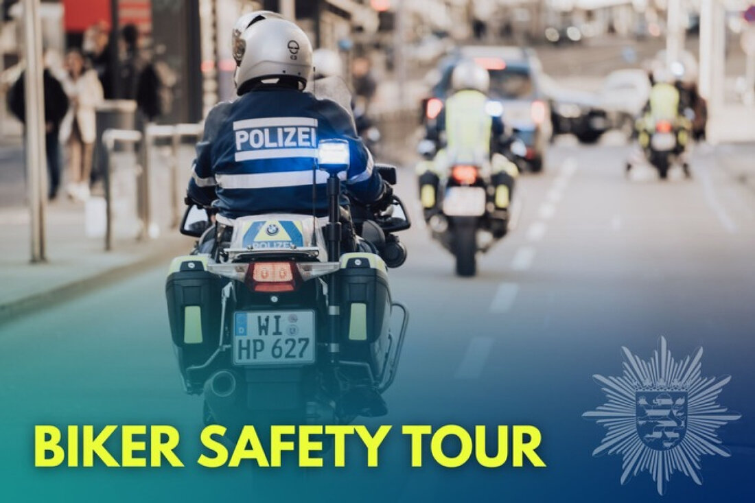 Der Regionale Verkehrsdienst der Polizei in Homberg lädt zur "Biker Safety Tour" am 05. Juli ein. Anmeldung bis 27. Juni erforderlich.