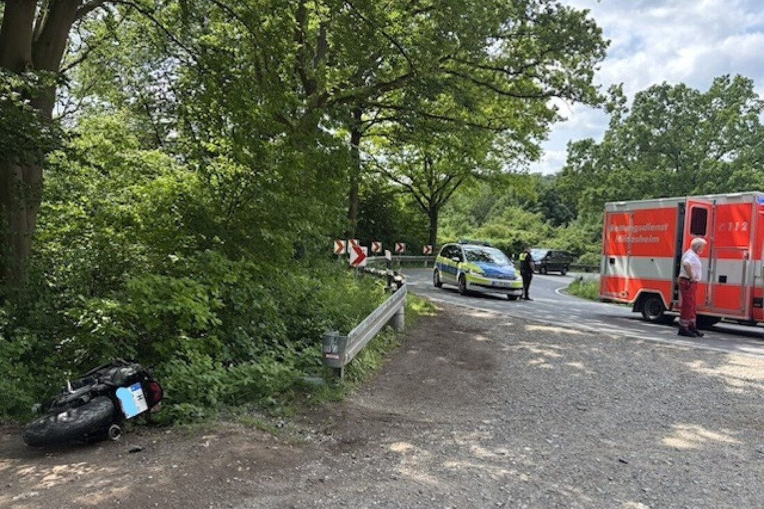Am 03.06.2025 kam es auf der L485 zu einem Unfall mit einer Motorradfahrerin aus Hannover, die dabei verletzt wurde.
