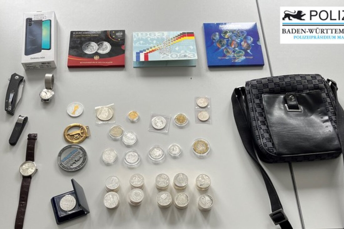 Polizei sichert bei Kontrolle auf der BAB6 Wertgegenstände im Wert von 3.000 Euro. Hinweise auf Diebstahl erbeten.