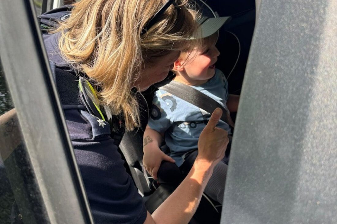 Polizei Lippe führt Traffic checks am Aktionstag "sicher.mobil.leben" durch, um die Sicherheit von Kindern im Verkehr zu erhöhen.