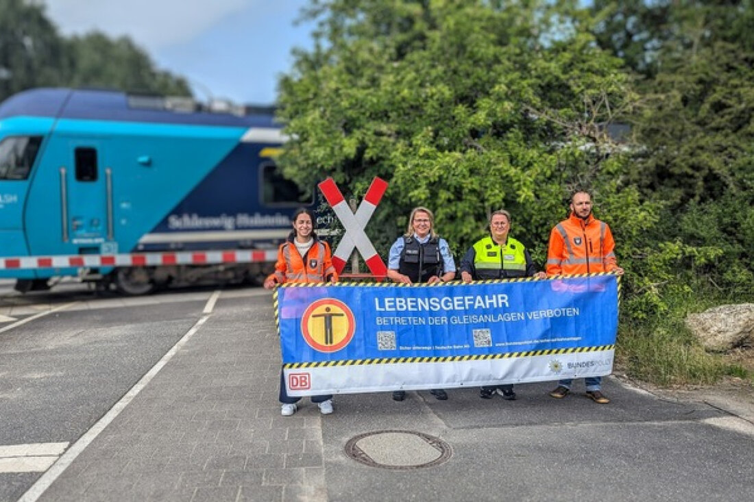 Die Bundespolizei Kiel warnt vor Lebensgefahr an Gleisanlagen nach tödlichem Unfall in Kiel. Präventionsmaßnahmen werden ergriffen.